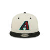Arizona Diamondbacks Mascot Pin Cream Stitched Snapback Hat