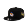 Arizona Diamondbacks Mr Met Black Embroidered Snapback Cap