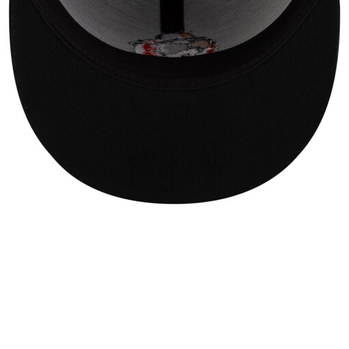 Arizona Diamondbacks Mr Met Black Embroidered Snapback Cap