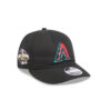Arizona Diamondbacks Nylon Retro Crown Black Stitched Logo AFrame Snapback Cap