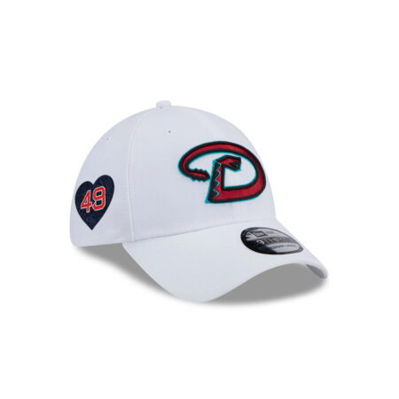 Arizona Diamondbacks Optic White Stretch Embroidery Fit Hat