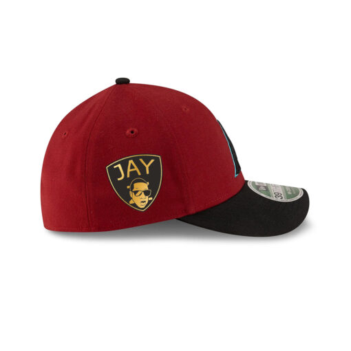 Arizona Diamondbacks Player Red Stitched M-Crown Stretch Fit Cap