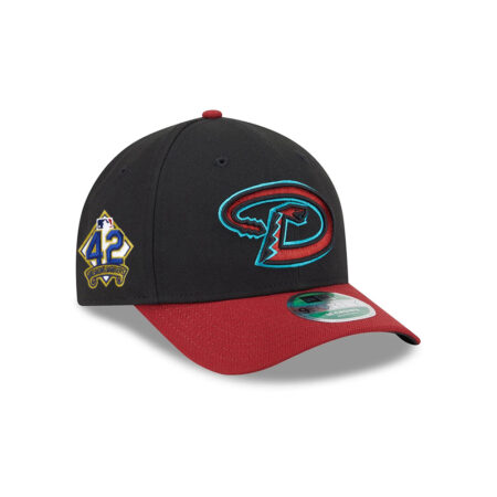 Arizona Diamondbacks Road M-Crown Black Embroidered Snapback Hat