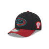 Arizona Diamondbacks Road M-Crown Black Embroidered Snapback Hat 1 Arizona Diamondbacks Road MCrown Black Embroidered Snapback Hat