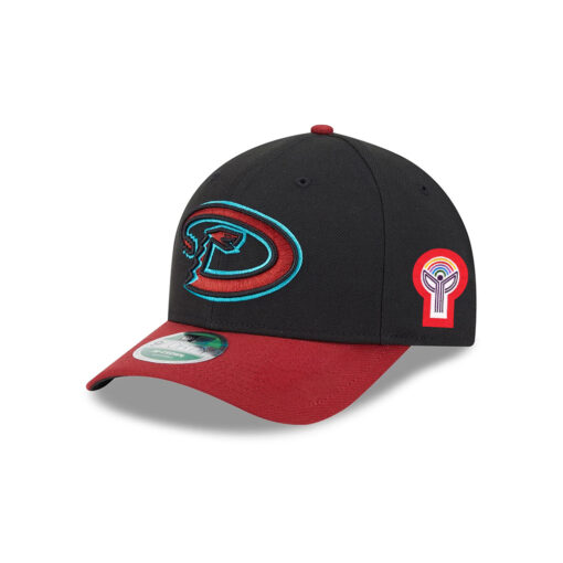 Arizona Diamondbacks Road M-Crown Black Embroidered Snapback Hat Arizona Diamondbacks Road M-Crown Black Embroidered Snapback Hat