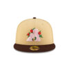 Arizona Diamondbacks Roses Cream Embroidery Fitted Cap 2 Arizona Diamondbacks Roses Cream Embroidery Logo Fitted Cap