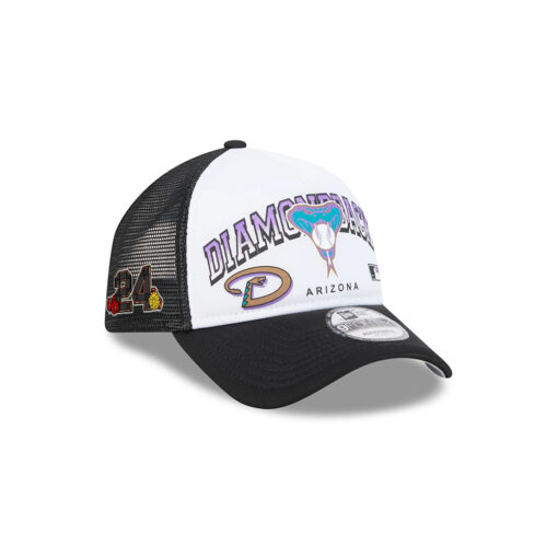 Arizona Diamondbacks Sport Classics White A-Frame Embroidery Trucker Cap