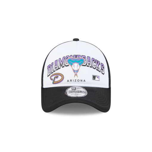Arizona Diamondbacks Sport Classics White A-Frame Embroidery Trucker Cap