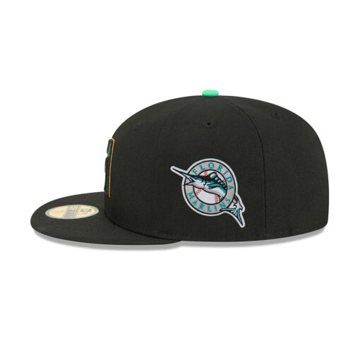 Arizona Diamondbacks St Patricks Day 2026 Black Stitched Fitted Hat Arizona Diamondbacks St Patricks Day 2026 Black Stitched Fitted Hat