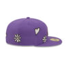 Arizona Diamondbacks Sunlight Pop Purple Embroidered Fitted Cap