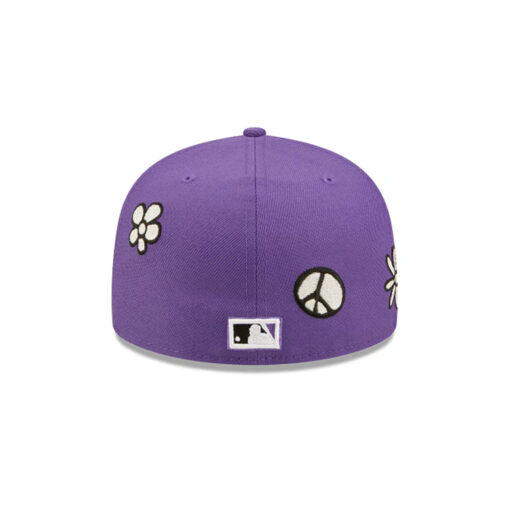 Arizona Diamondbacks Sunlight Pop Purple Embroidered Fitted Cap