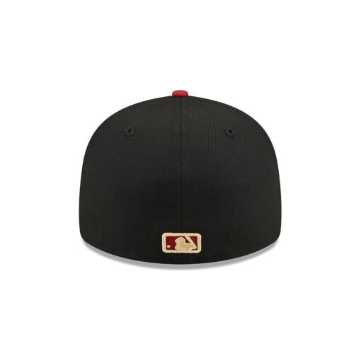 Arizona Diamondbacks Team Cards Black Stitched Fitted Hat
