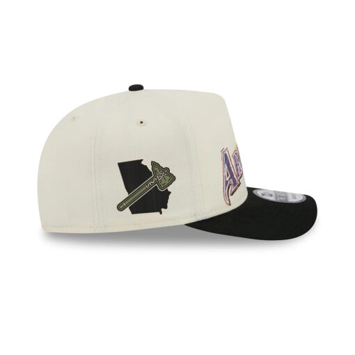 Arizona Diamondbacks Team Scribble White Stitched Golfer Hat