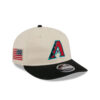 Arizona Diamondbacks Three Looms Americana Herringbone Retro Crown White Embroidered Adjustable Cap