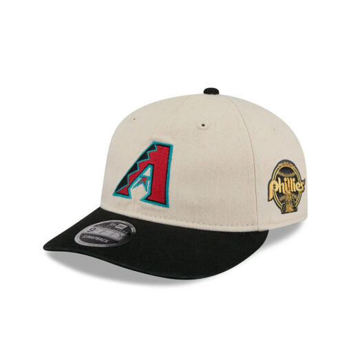 Arizona Diamondbacks Three Looms Americana Herringbone Retro Crown White Embroidered Adjustable Cap