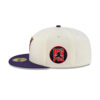 Arizona Diamondbacks Upside Down Logo Chrome Cream Stitched Logo Fitted Cap
