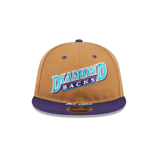 Arizona Diamondbacks Wheat Retro Crown Burnt Orange Embroidered Snapback Hat