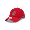 Arizona Diamondbacks Womens Core Classic Game Red Stitched Logo Adjustable Cap