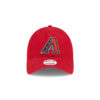 Arizona Diamondbacks Womens Core Classic Game Red Stitched Logo Adjustable Cap