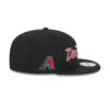 Arizona Diamondbacks Wordmark Black Embroidered Snapback Hat 2 Arizona Diamondbacks Wordmark Black Embroidered Snapback Hat
