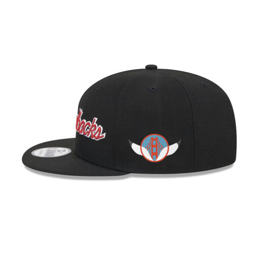 Arizona Diamondbacks Wordmark Black Embroidered Snapback Hat Arizona Diamondbacks Wordmark Black Embroidered Snapback Hat