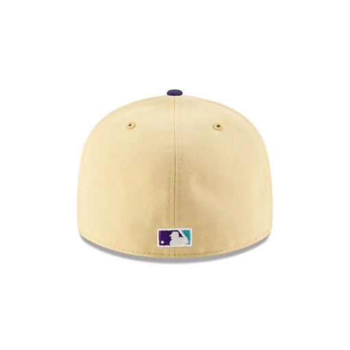 Arizona Diamondbacks World Series Low Profile Cream Stitched Fitted Hat