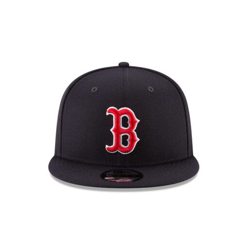 Boston Red Sox Basic Black Embroidered Snapback Cap Boston Red Sox Basic Black Embroidered Snapback Cap