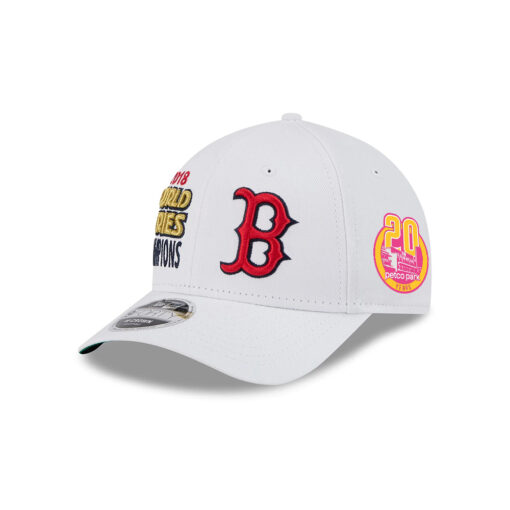 Boston Red Sox Championship Pack M-Crown White Stitched Snapback Cap