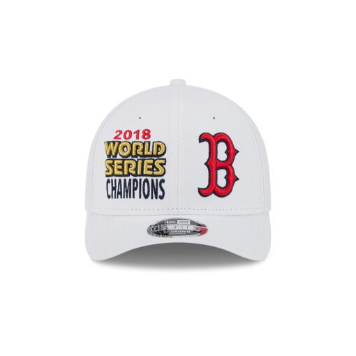 Boston Red Sox Championship Pack M-Crown White Stitched Snapback Cap