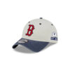 Boston Red Sox Classic Sidescript White Embroidered Adjustable Hat
