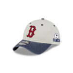 Boston Red Sox Classic Sidescript White Embroidered Adjustable Hat