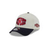 Boston Red Sox Classic Tones White Embroidered A-Frame Snapback Hat
