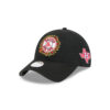 Boston Red Sox Day of the Dead Floral Black Embroidered Adjustable Hat