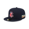 Boston Red Sox Deceptor Black Stitched Fitted Cap