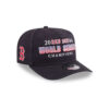 Boston Red Sox Historic Win Black Embroidered A-Frame Snapback Cap