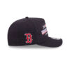 Boston Red Sox Historic Win Black Embroidered A-Frame Snapback Cap