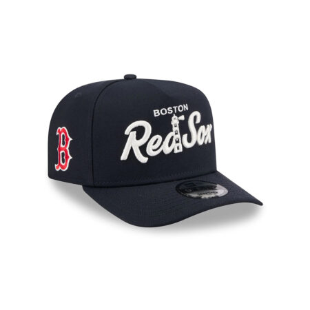 Boston Red Sox Local Play Black Embroidered A-Frame Snapback Cap