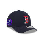 Boston Red Sox M-Crown Black Embroidered A-Frame Snapback Cap