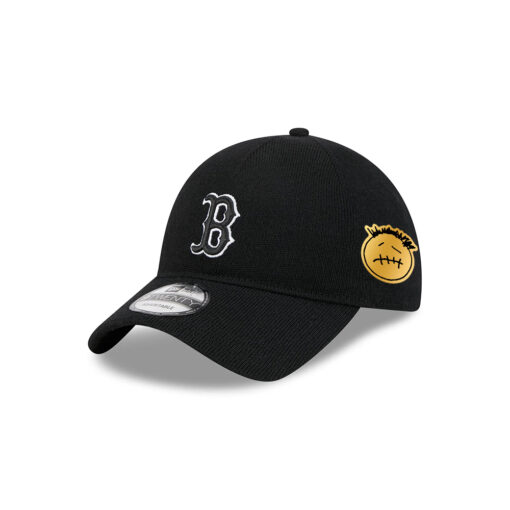 Boston Red Sox Merino Wool Black Embroidered Adjustable Hat