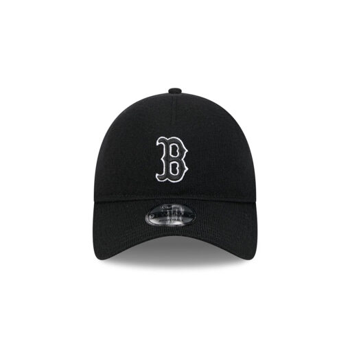 Boston Red Sox Merino Wool Black Embroidered Adjustable Hat