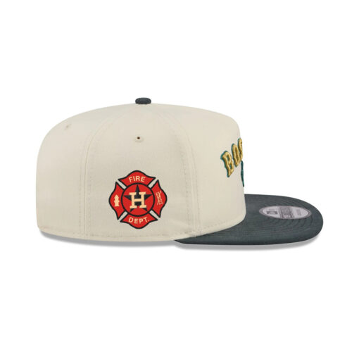 Boston Red Sox Metallic Cream Stitched Adjustable Cap