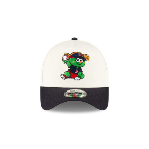 Boston Red Sox Mini Mascot White A-Frame Stitched Snapback Hat