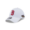 Boston Red Sox Optic White Embroidered Stretch Fit Hat