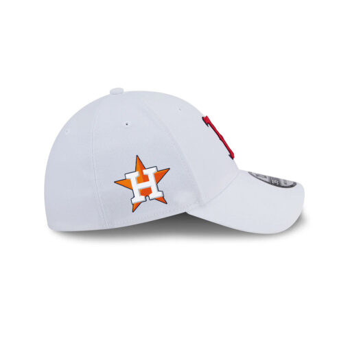 Boston Red Sox Optic White Embroidered Stretch Fit Hat