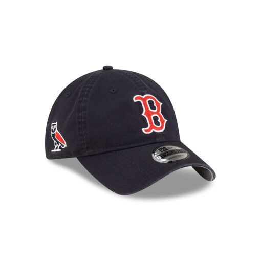 Boston Red Sox OVO Black Embroidered Adjustable Cap