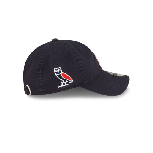 Boston Red Sox OVO Black Embroidered Adjustable Cap