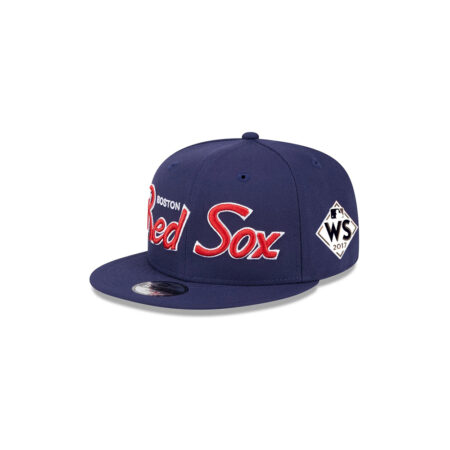 Boston Red Sox Script Kids Navy Stitched Snapback Hat