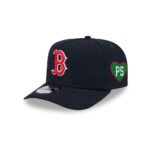 Boston Red Sox Sidepatch A-Frame Brown Embroidered Snapback Cap