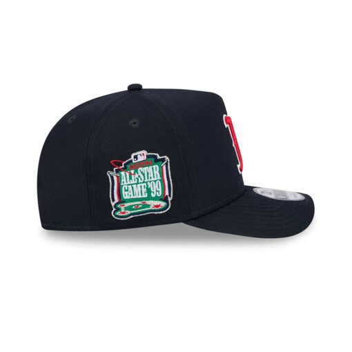 Boston Red Sox Sidepatch A-Frame Brown Embroidered Snapback Cap