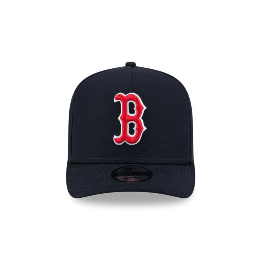 Boston Red Sox Sidepatch A-Frame Brown Embroidered Snapback Cap